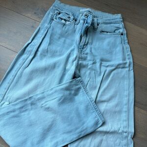 Uniqlo jeans worn in
